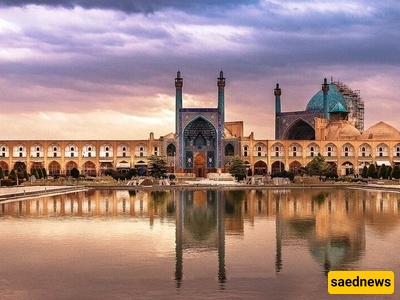 صوره تاریخیه غیر مسبوقه لساحه الإمام (نقش جهان) فی أصفهان من سبعینیات القرن الماضی