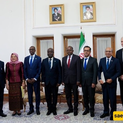 سفراء 8 دول لدى طهران یقدمون نسخه من أوراق اعتمادهم لوزیر الخارجیه الایرانی