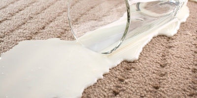 طرق ذهبیه لإزاله بقع الحلیب ورائحته من السجاد