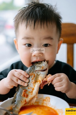 الفوائد المذهله لتناول الأسماک للأطفال: نوم أفضل وذکاء أعلى