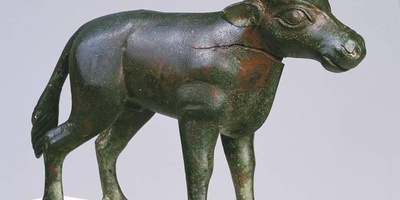 للمهتمین بالآثار: اکتشاف رأس ثور برونزی عمره 3000 عام