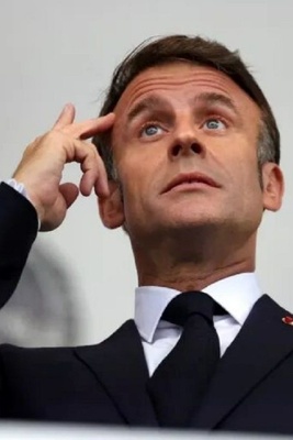 فرنسا استمرت فقط 14 ساعه! استقاله ماکرون قد تکون وشیکه…