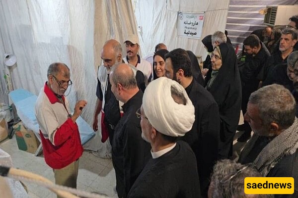 الأمین العام لجمعیه الهلال الأحمر یلتقی القنصل العام لإیران فی کربلاء