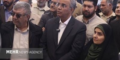 وزیره الطرق والعمران تتفقد ممر شرق _ غرب فی سیستان وبلوشستان