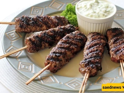 طریقه عمل کباب المقلاه المشوی على أسیاخ فی المنزل (سریع وسهل) + فیدیو تعلیمی