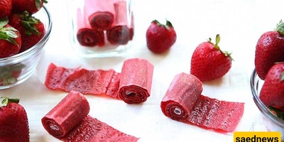 لواشک: لفافه الفاکهه الفارسیه الشهیه