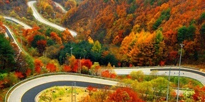 مناظر الخریف على طریق جالوس!