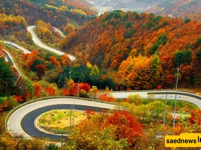 مناظر الخریف على طریق جالوس!