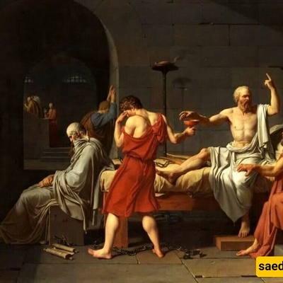 الأسرار الخفیه وراء لوحه «موت سقراط» فی متحف المتروبولیتان للفنون