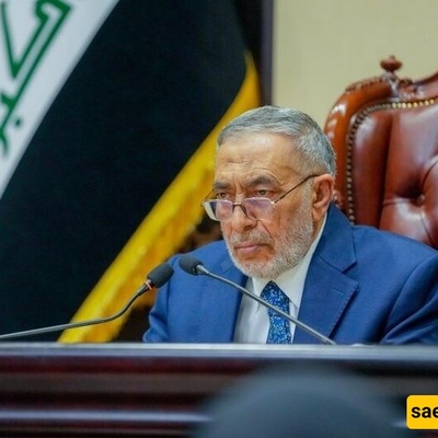 رئیس مجلس النواب العراقی یدین الخطه الصهیونیه للسیطره على غزه