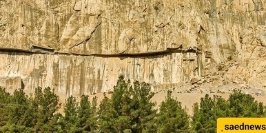 هل هذا الموقع التاریخی رمز للحب المشتعل أم مشروع ملکی ساسانی غیر مکتمل؟