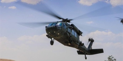 تحطم مروحیه عسکریه کوریه جنوبیه أثناء التدریب یودی بحیاه اثنین