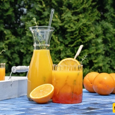 کیفیه تحضیر شراب البرتقال السمیک والخالی من بلورات السکر + نصائح ذهبیه