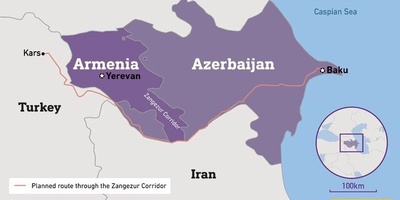 مستشار رئیس الجمهوریه یرد علی إنشاء ممر زنغزور