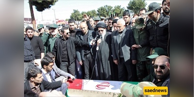 تشییع رسمیّ ومهیب لقاده الحرس الثوری فی طهران بعد استشهادهم فی الهجوم الأخیر