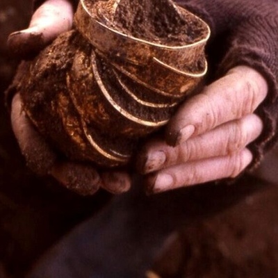 "فلاح متقاعد یعثر على کنز ضخم: أکبر مخزون کنوز یُکتشف على الإطلاق 🙄 + صور"