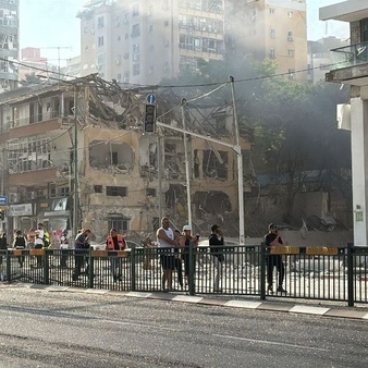 صباح الخیر یا تل آویو؛ هل نمتِ جیدًا اللیله الماضیه؟ ألم یزعجکِ صوت الصواریخ؟ + صور