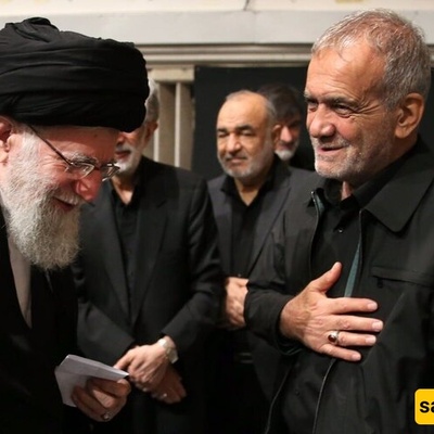 الرئیس بزشکیان یشکر قائد الثوره الاسلامیه علی دعمه