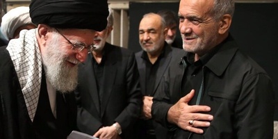 الرئیس بزشکیان یشکر قائد الثوره الاسلامیه علی دعمه
