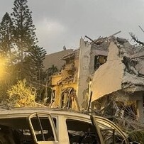 تسویه 6 مبانٍ بالأرض فی تل أبیب خلال هجوم صاروخی إیرانی