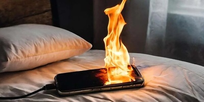 هل یؤدی شحن الهاتف من اللیل إلى الصباح إلى حدوث حریق؟