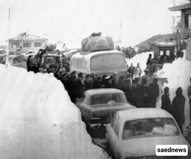 عاصفه إیران الثلجیه 1972