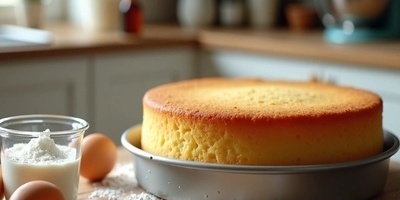 وصفه کعکه منزلیه بسیطه + نصائح مضمونه