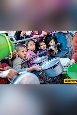 موت طفل بصمت فی غزّه؛ المجاعه تفتک والأعین الدولیّه تکتفی بالمشاهده