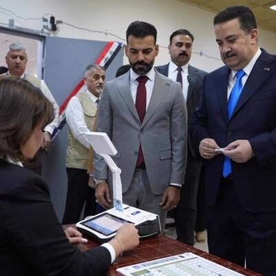 العراقیون یصوتون فی الانتخابات لتحدید مستقبلهم السیاسی