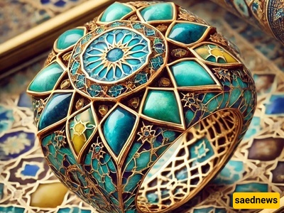 المجوهرات بقدر روعه بلاط مسجد أصفهان الکبیر — مدهشه مثل العماره الإیرانیه الأصیله!