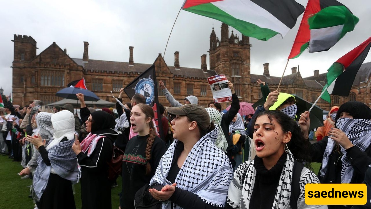 بدأ طرد الطلاب الأجانب المؤیدین لقضیه فلسطین من جامعات أسترالیا / المدافعون عن حریه التعبیر أصبحوا جنوداً مطیعین لجزار غزه!