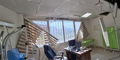 ضربات النظام الصهیونی لمستشفى إیرانی آخر