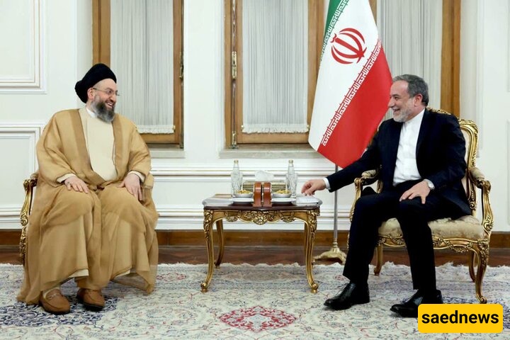 "الحکیم" و"عراقجی" یؤکدان على تعزیز التعاون الثنائی والالتزام بالاتفاقیه الأمنیه العراقیه الإیرانیه