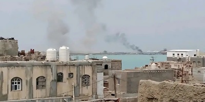 استهداف جدید لمواقع الموالین للسعودیه فی المخا الیمنیه