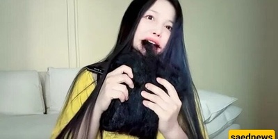 وجبه صینیه تثیر الجدل! / یبدو أنهم لم یعودوا یهتمون بالشعر فی طعامهم!!!