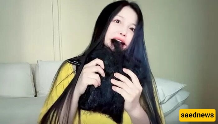 وجبه صینیه تثیر الجدل! / یبدو أنهم لم یعودوا یهتمون بالشعر فی طعامهم!!!