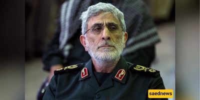 اللواء قاآنی بحلّه شجاعه من الحرس الثوری جاء إلى مراسم وداع رفاقه؛ لحظات من حضور قائد فیلق القدس للحرس الثوری بین حشود المراسم الحاشده الیوم +فیدیو