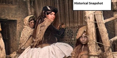 لقطه تاریخیه: من فتیات نسج السجاد والنساء العاملات فی عصر القاجار إلى الأزیاء التقلیدیه الباهره لنساء اللّور