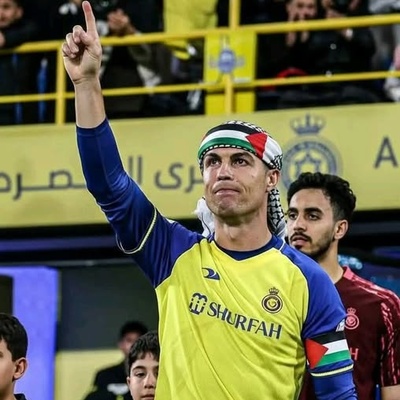 رونالدو یوجّه رساله إلى الأطفال الفلسطینیین: أعلم ما المعاناه التی مررتم بها، أنا لاعب مشهور جدًا، لکن الأبطال الحقیقیون هم أنتم و...