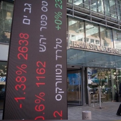 انهیار بورصه تل أبیب بالتزامن مع الهجوم الصاروخی الإیرانی
