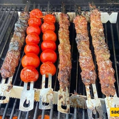 کباب کوبیده استثنائی على طریقه المطاعم مع طریقه منزلیه سهله