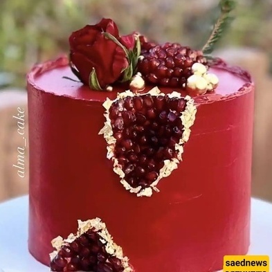 أفکار کیک عصریه للیله یَلدا: من التصامیم البسیطه إلى أسلوب العروس التی تبهر الجمیع + فیدیو