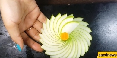 تفصیل تفاحه خضراء للیله یلدا