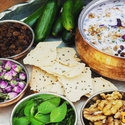 أبدوغ خیار: الحساء الصیفی المنعش الأصیل فی إیران 🥣