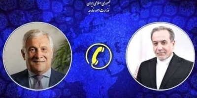 مراجعه المحادثات الدبلوماسیه بین إیران وعُمان من قبل وزیری خارجیه إیران وإیطالیا