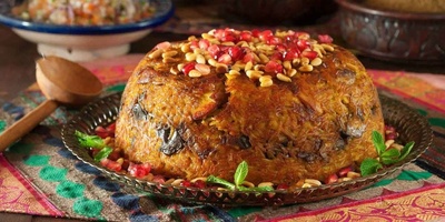 کیفیه تحضیر طاجین الإیران الشهیر باللحم والذره!