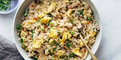 کیفیه تحضیر أرز مقلی بالبیض!