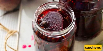 الشمندر المخلل | کیفیه صنع شمندر مخلل منزلی بسیط بأربع وصفات لذیذه وحلوه