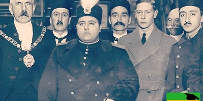 أحمد شاه قاجار فی إطار التاریخ: صوره نادره لولی عهد إیران الصغیر فی المدرسه عام 1910