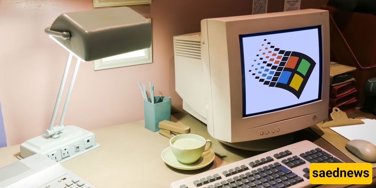 السفر عبر الزمن / رحله إلى أیام الطفوله الرقمیه، عندما کان غلاف الکمبیوتر صندوقًا سحریًا؛ وکل نقره تفتح أمامنا عالماً جدیداً بالکامل!